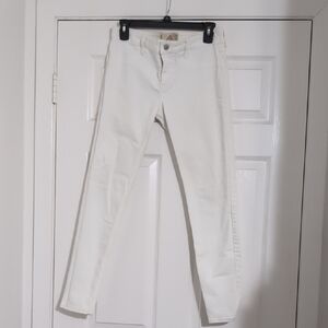 Hollister Super Skinny Cream Jeans